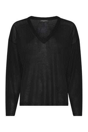 BluebellBBMarlea stickad svart med lurex - BBW4812