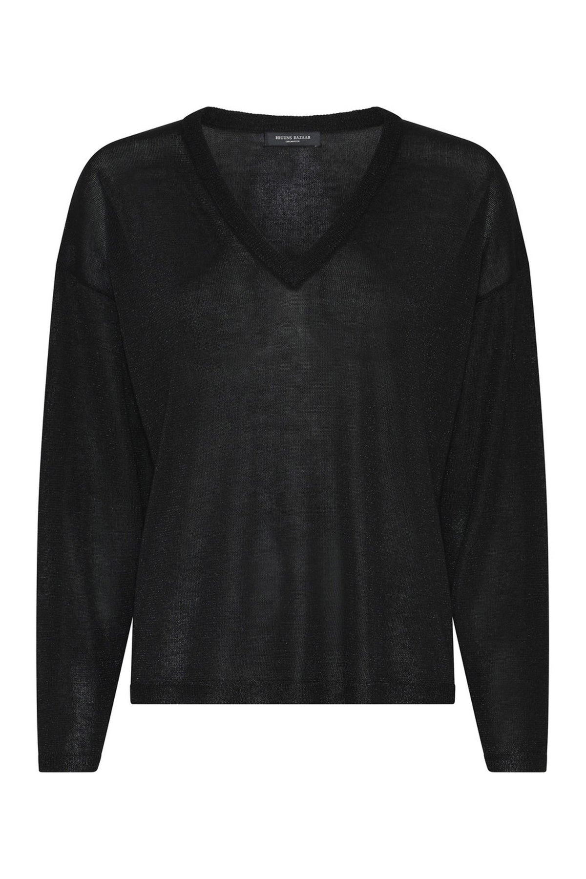 BluebellBBMarlea stickad svart med lurex - BBW4812