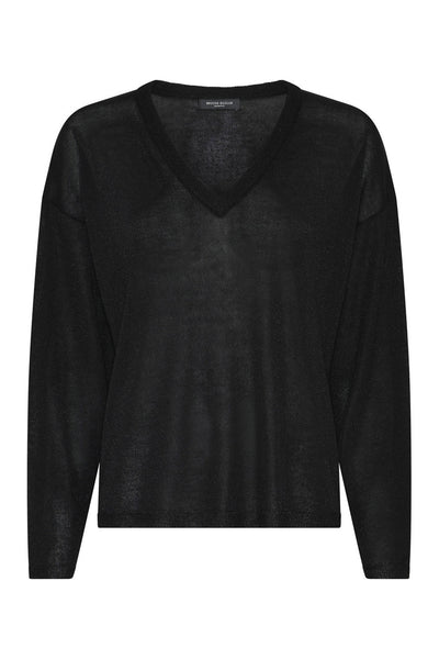 BluebellBBMarlea stickad svart med lurex - BBW4812 Thumbnail