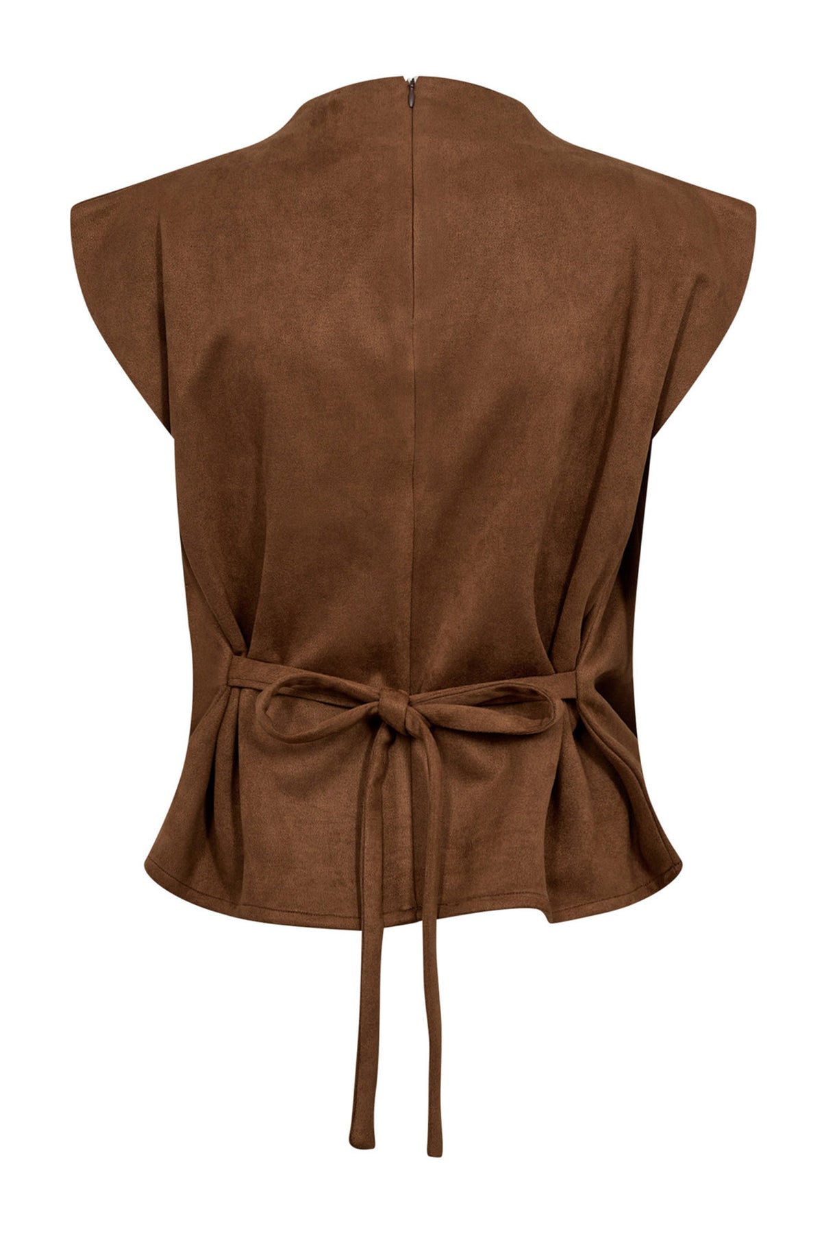 BobbieCC Pleat Top 35-Suntan 35145
