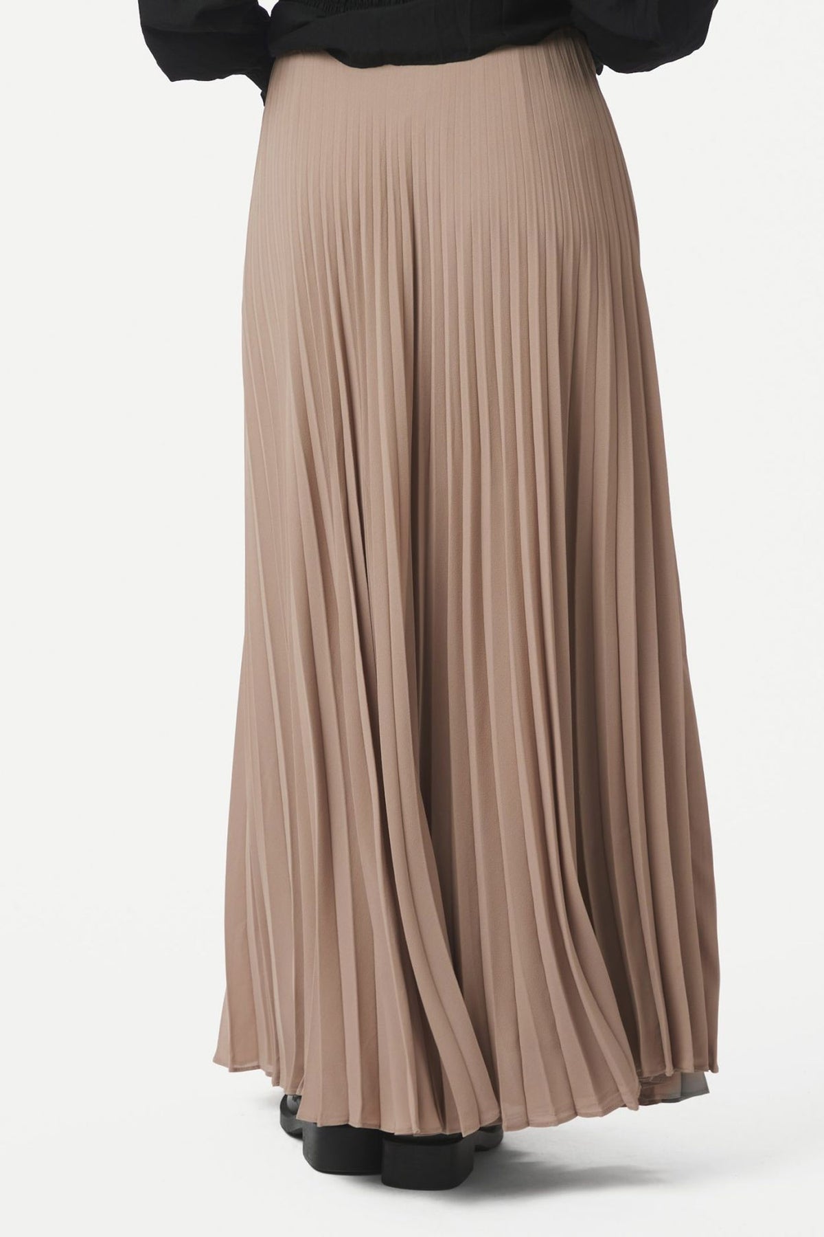 Boni Simple Plisse MÖRK TAUPE - 166495