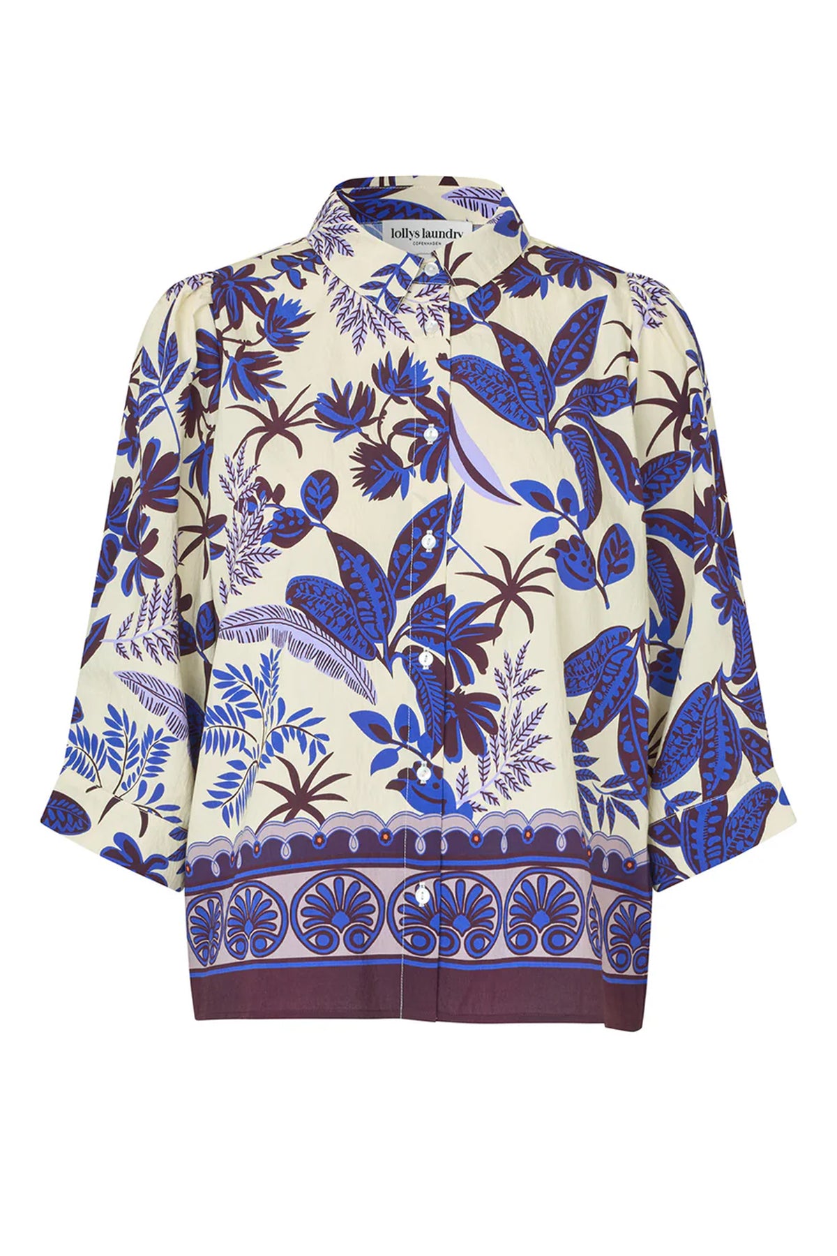 Bonoll Shirt Ss Flower Print - 26110-1007