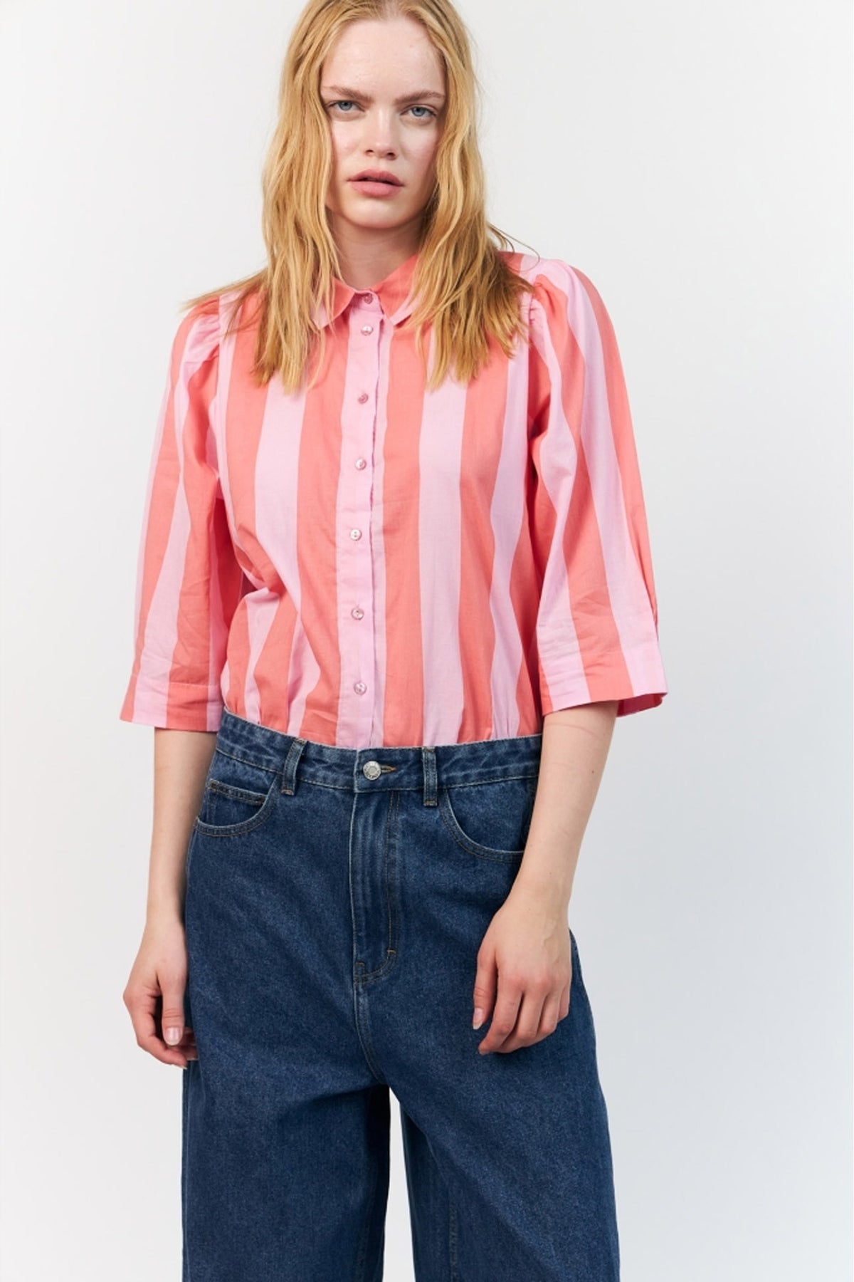 Bonoll Shirt Ss LJUSROSA - 26239-1008