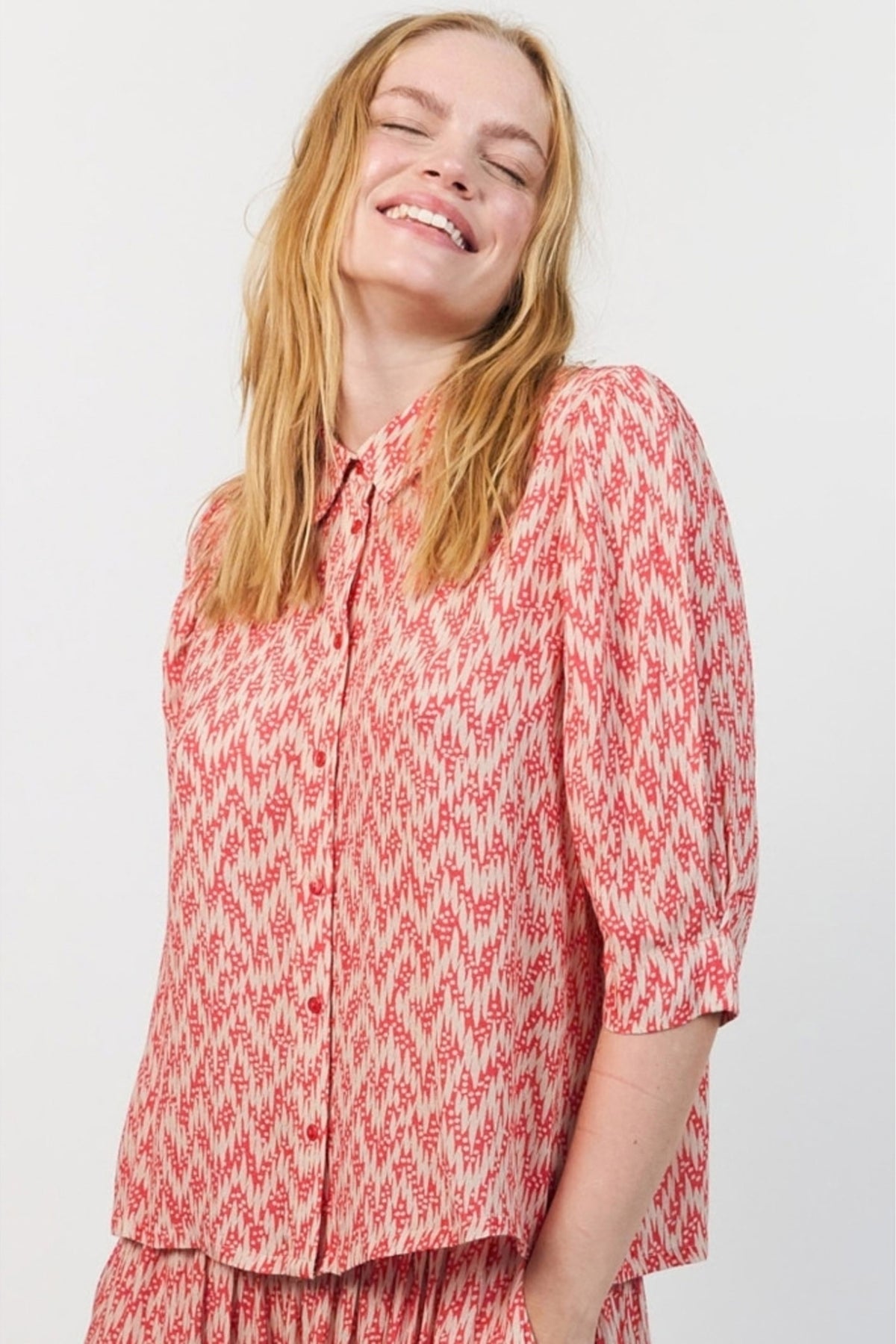 Bonoll Shirt Ss PINK - 26242-1011