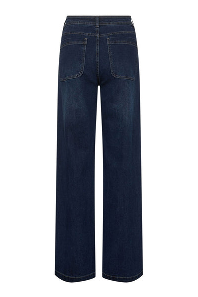 CARISW MID JEANS 5090 Mörk denimblå - SNOS430 Thumbnail