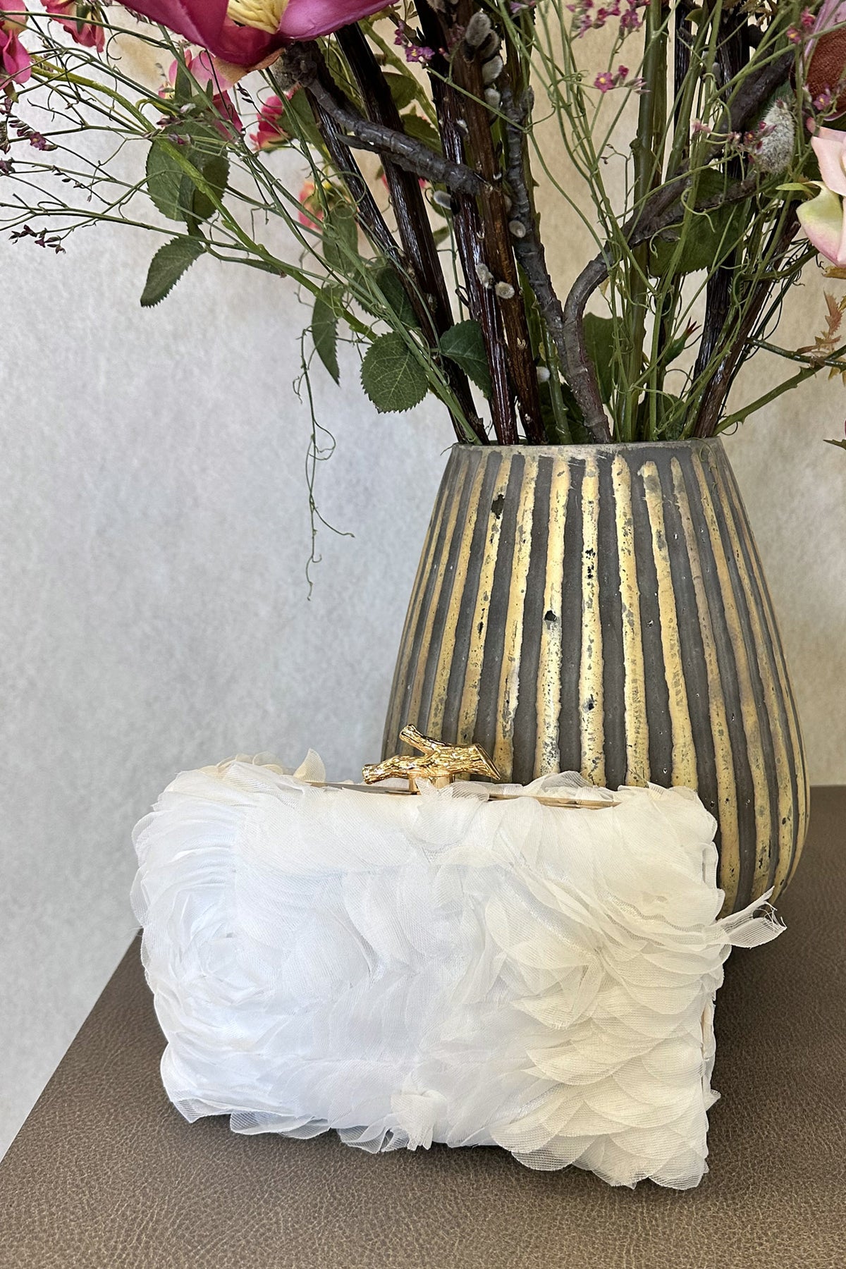CHIFFONTILLBEHÖR White - CHIFFON
