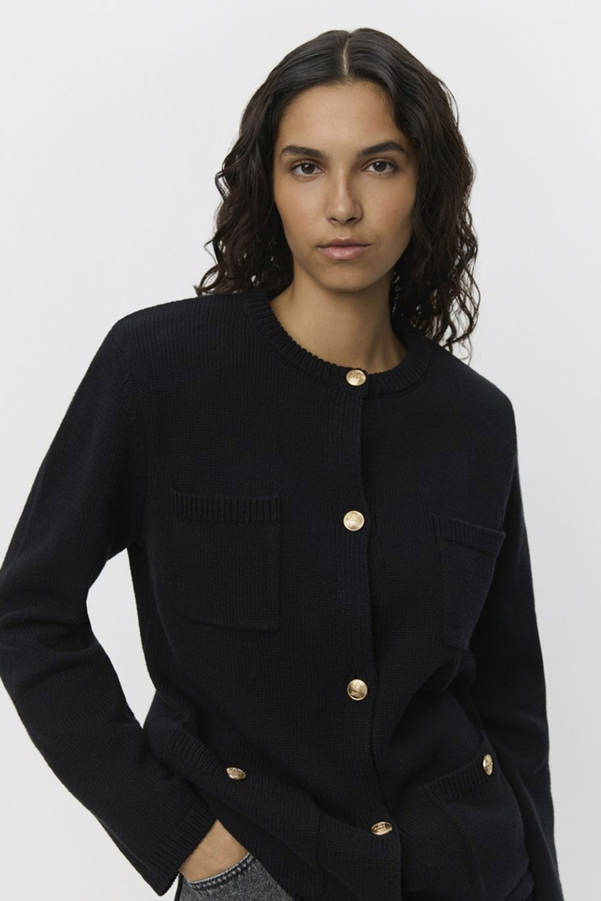 CLAIRESW CARDIGAN 1000 Black - S253145