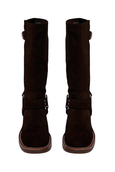CLARISSASW BOOT 7042 Mörk sand - T486 Thumbnail