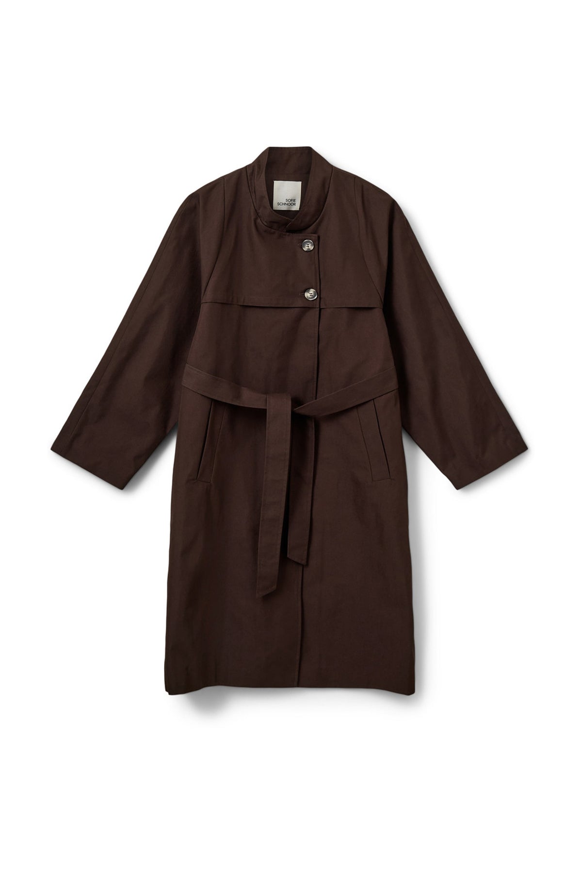 LIZZYSW COAT 7025 Mörkbrun - SNOS608