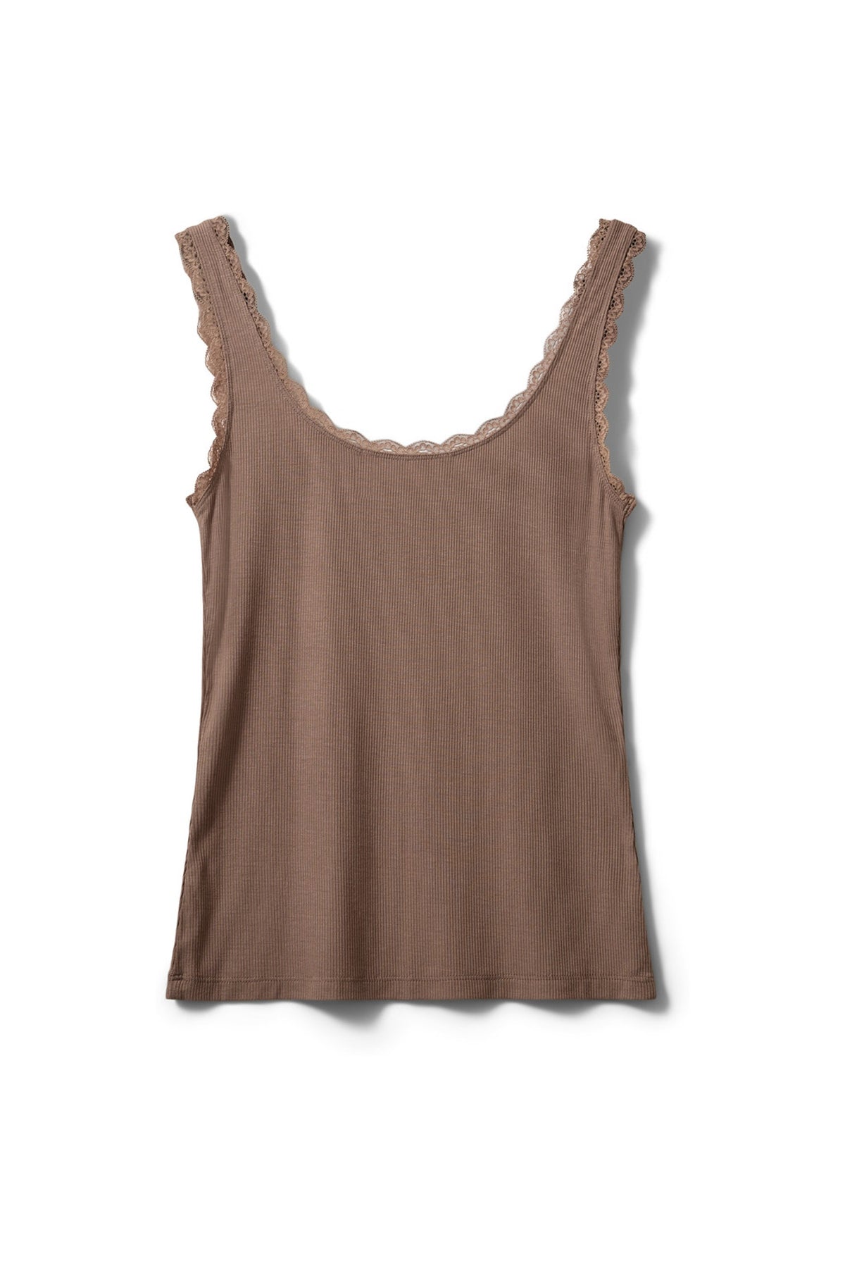 ULRIKKESW TOP 7052 Brown - SNOS573