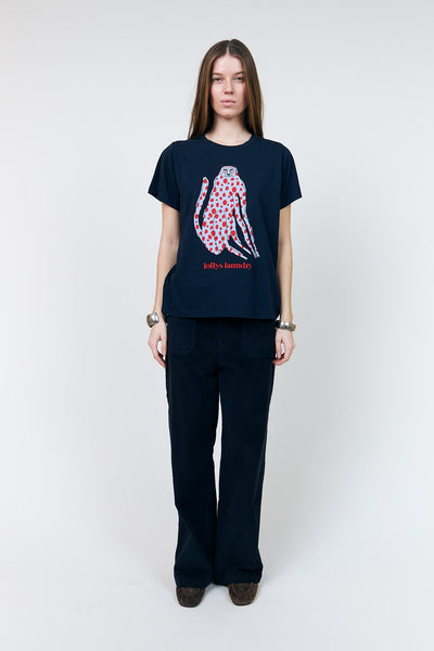 Romall Cat T-shirt MÖRKBLÅ - 26463-1047 Thumbnail