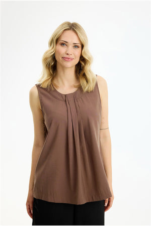 Cadeau blus brun - 17213