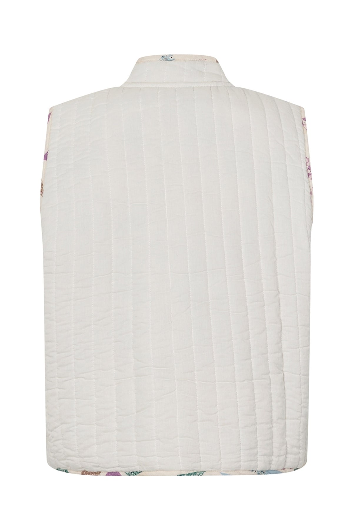 CairoLL Quiltad väst 02 Creme - 26288-1036