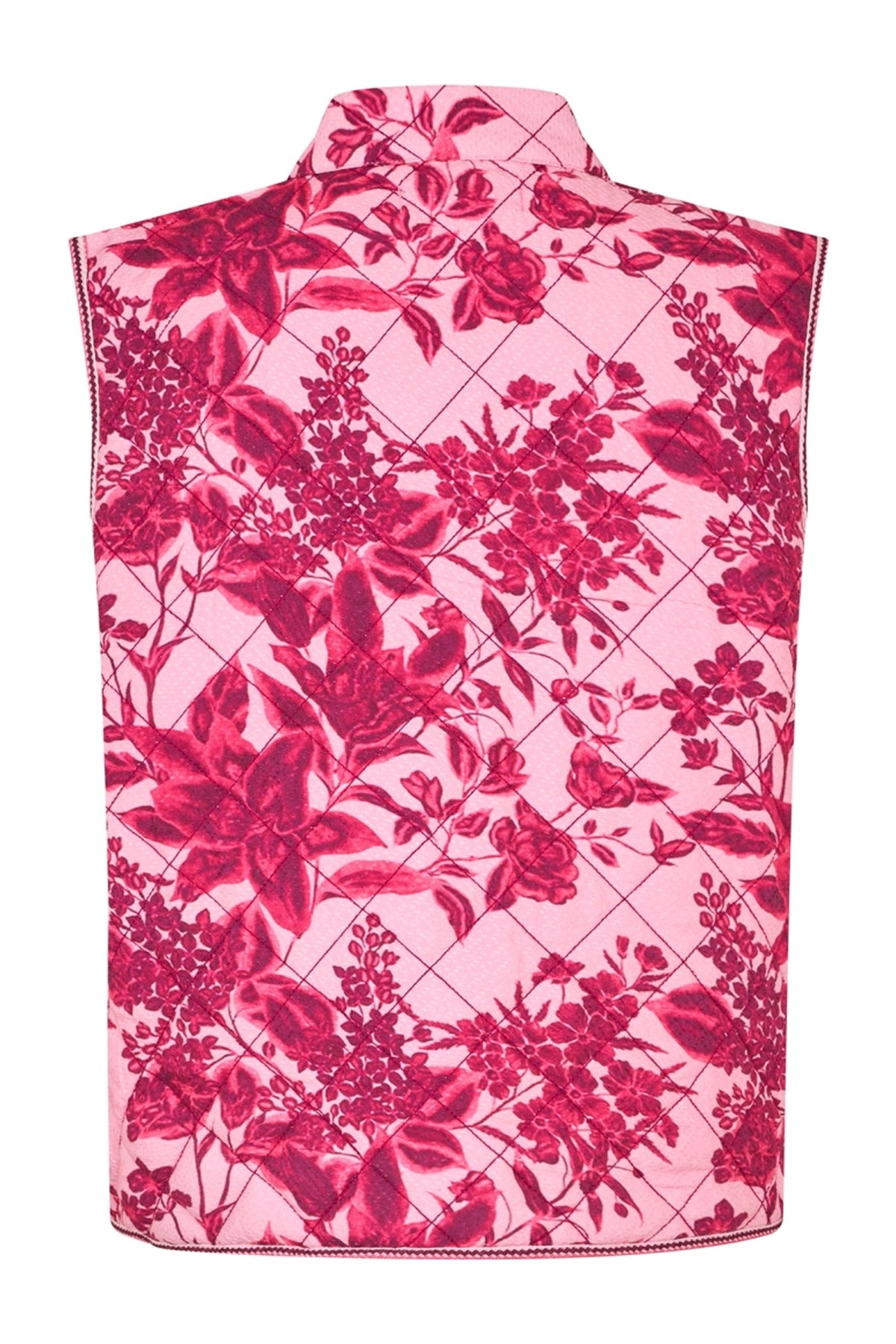 CairoLL quiltad väst 51 rosa - 26117-1011