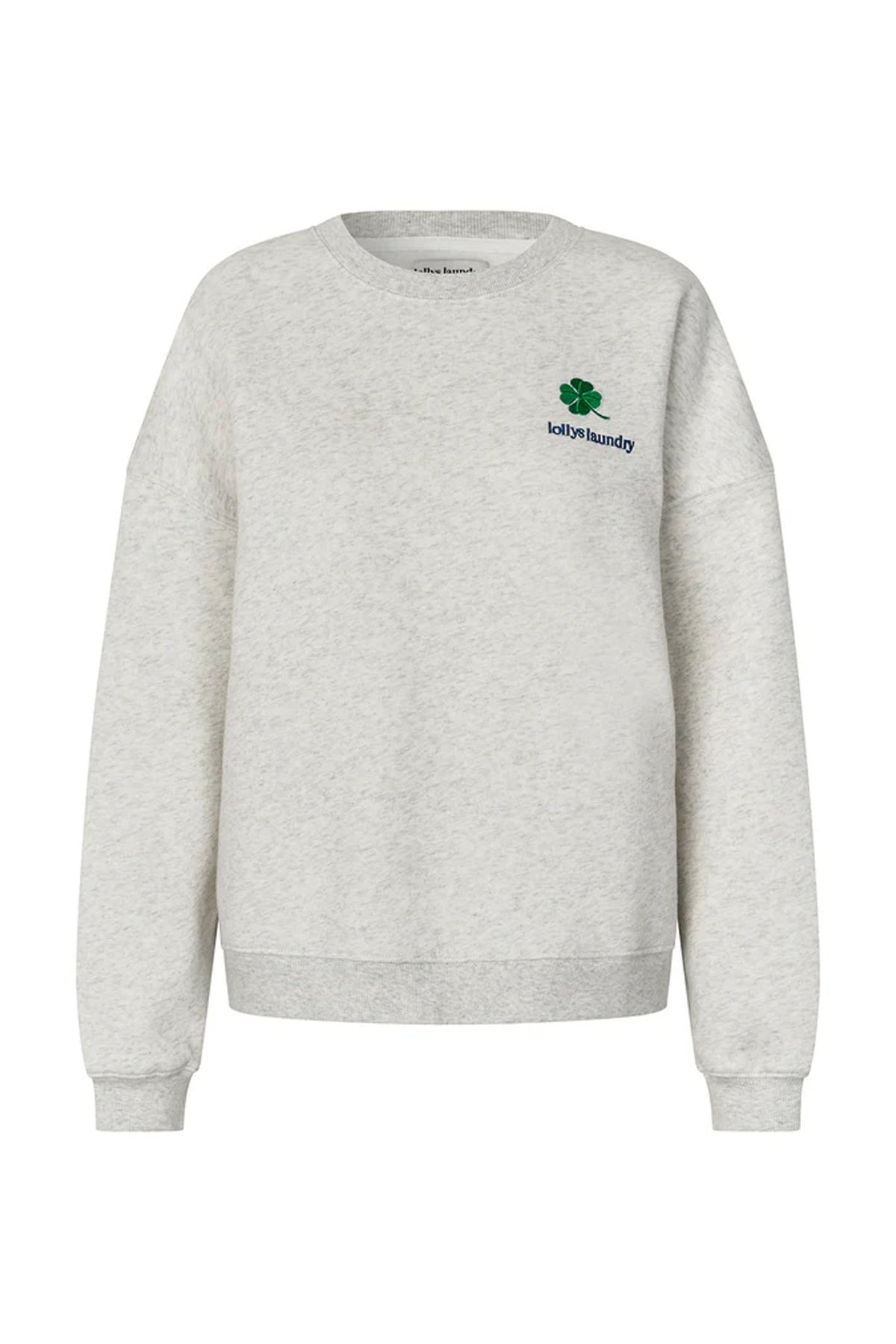 CaliforniaLL Sweatshirt LS 13 Ljusgråmelerad - 26277-1032