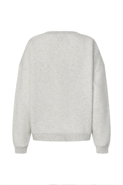 CaliforniaLL Sweatshirt LS 13 Ljusgråmelerad - 26277-1032 Thumbnail