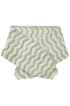 CallieLL Stickad halsduk 49 Dusty Green - 25404-00015