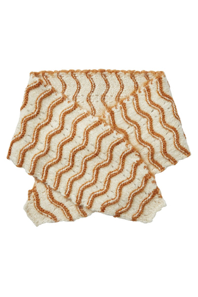 CallieLL Stickad halsduk 58 Camel - 25404-00015 Thumbnail