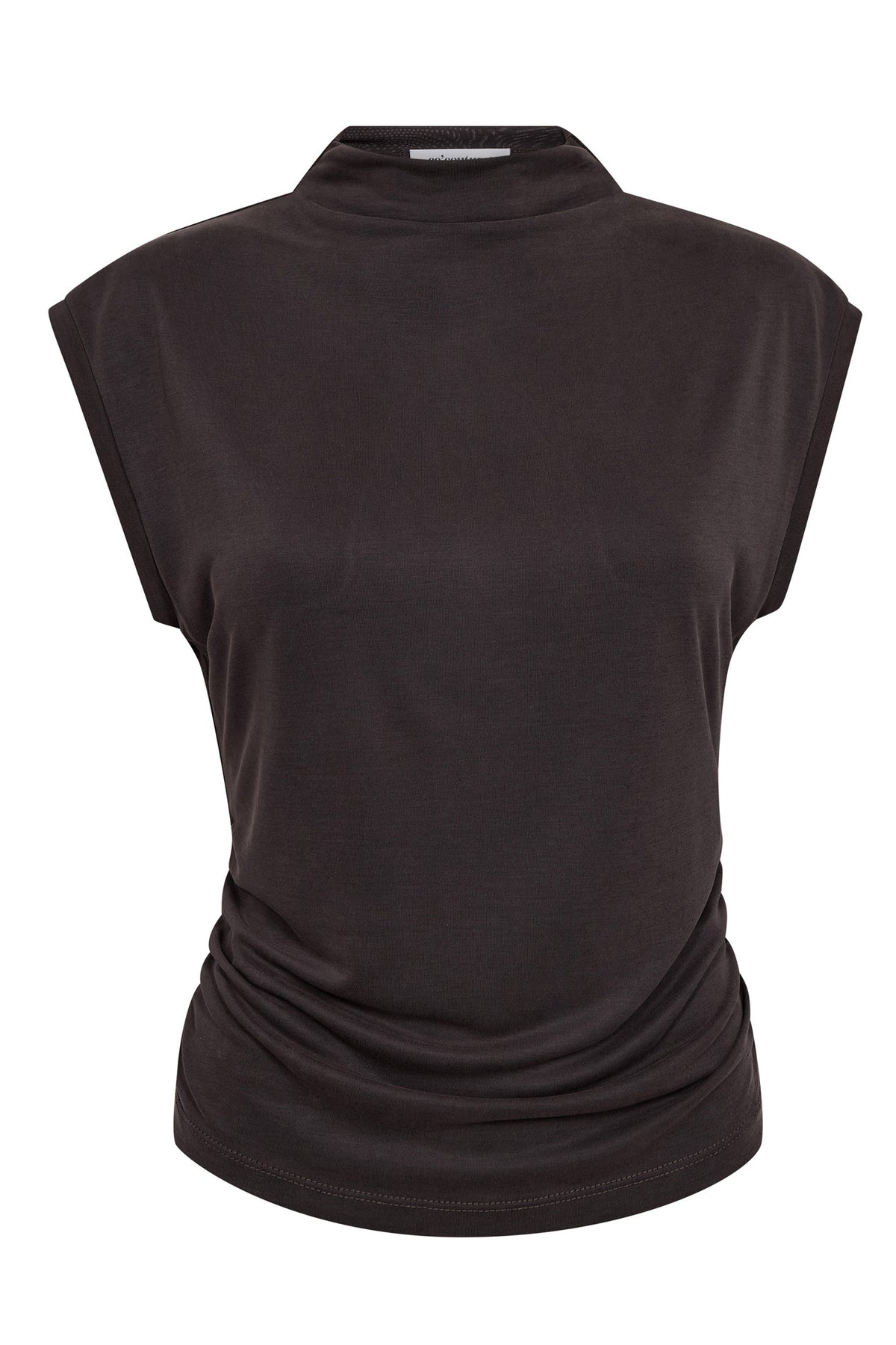 CamillaCC Tee 140-Mörkgrå - 33164