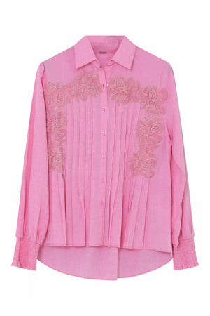 Camino, skjorta 96079-Prism Pink - 60668/7632