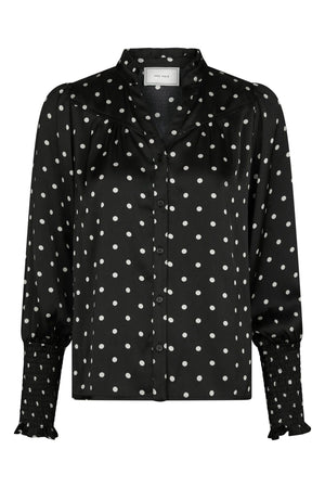Dot Blouse Black - 167161