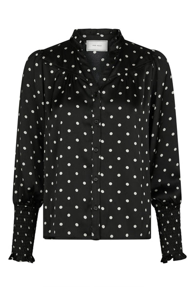 Dot Blouse Black - 167161 Thumbnail