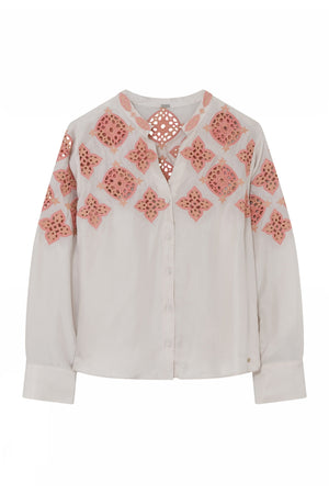 Cana, skjorta 91010-Off White - 60629/7620