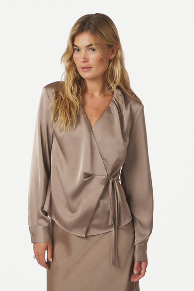 Caprina Heavy SAateen DARK TAUPE - 166961 Thumbnail