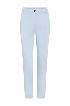Carli, 7/8 klassisk chino -Lång 4018-Spring Sky - 60000/6528
