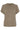 Cashmere Knit w. Short Sleeves Taupe Melange - 500085