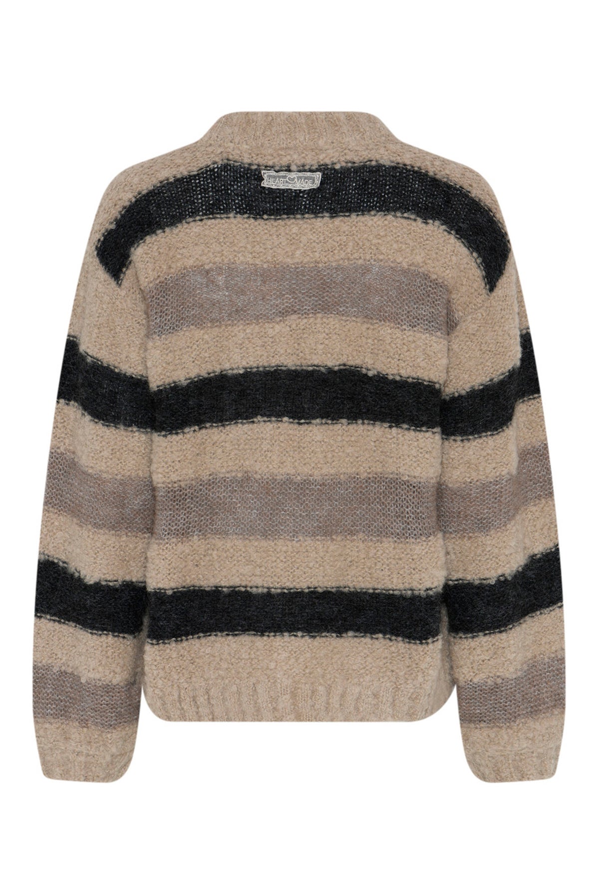 798HMKalira stickad tröja 609 Melange stripe - HM1488
