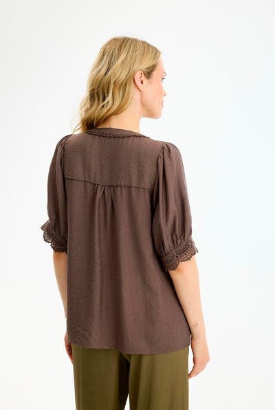 Bianca blus Brun - 17230 Thumbnail