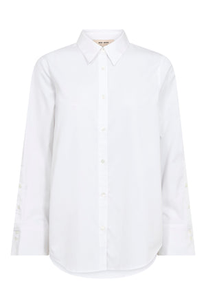MMWinola Cotton Twill Shirt White - 182350