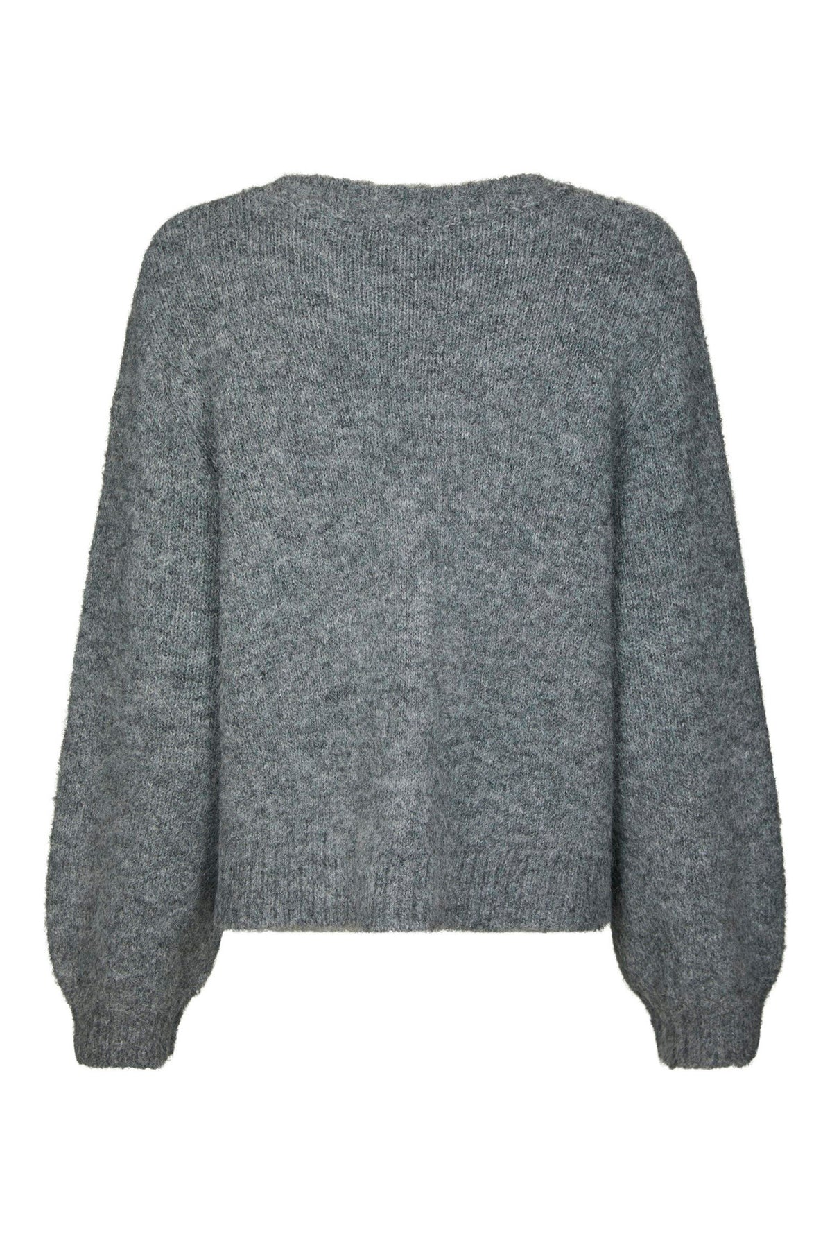 Beleney Small Check Fluff Card MÖRKGRÅ - 169343