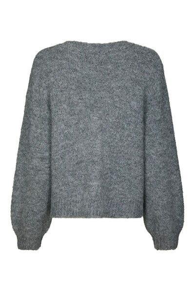 Beleney Small Check Fluff Card MÖRKGRÅ - 169343 Thumbnail