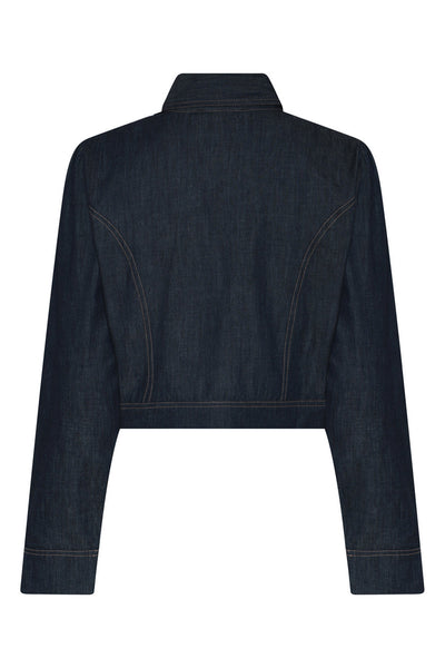 ChambraBBGlorita skjorta Denimblå - BBW4945 Thumbnail