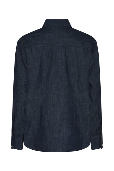 ChambraBBSiwa skjorta Denimblå - BBW4801 Thumbnail