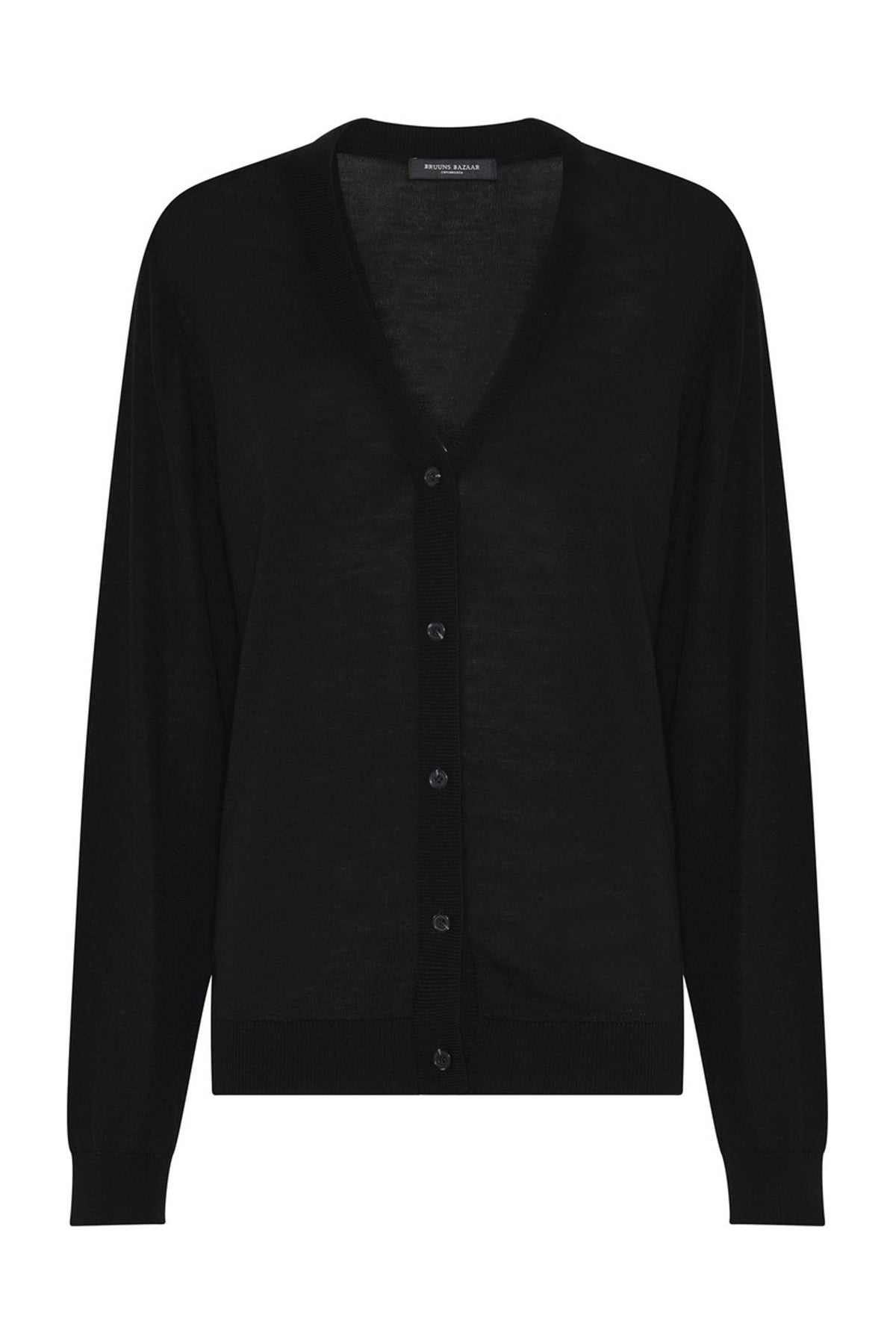 CharleneBBWaria stickad kofta Svart - BBW4609