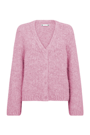 CharlieCC V-Cardigan 4543-Ljusrosa