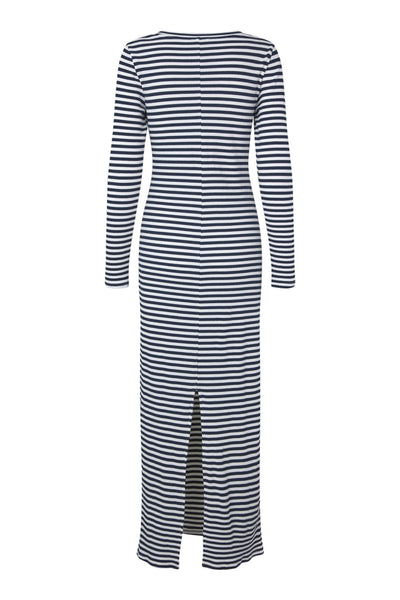 ChristineLL Maxi Dress LS 26 Marinblå Thumbnail