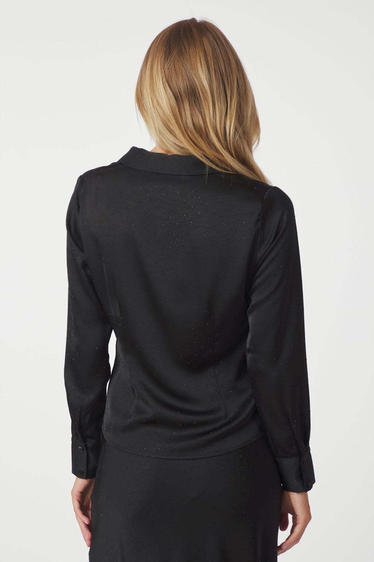 Christy Heavy Sateen Bedaz Svart - 166892