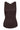 ClaireCC Rib Grandad Tank Top 20003-Mörkbrun - 500206