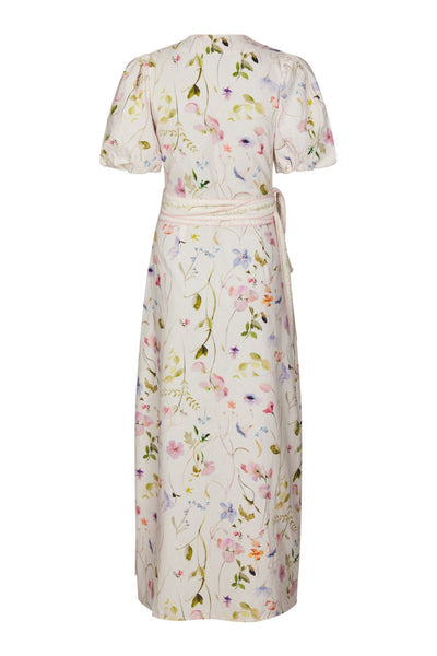 Clarine Flower Dress OFF WHITE - 169020 Thumbnail