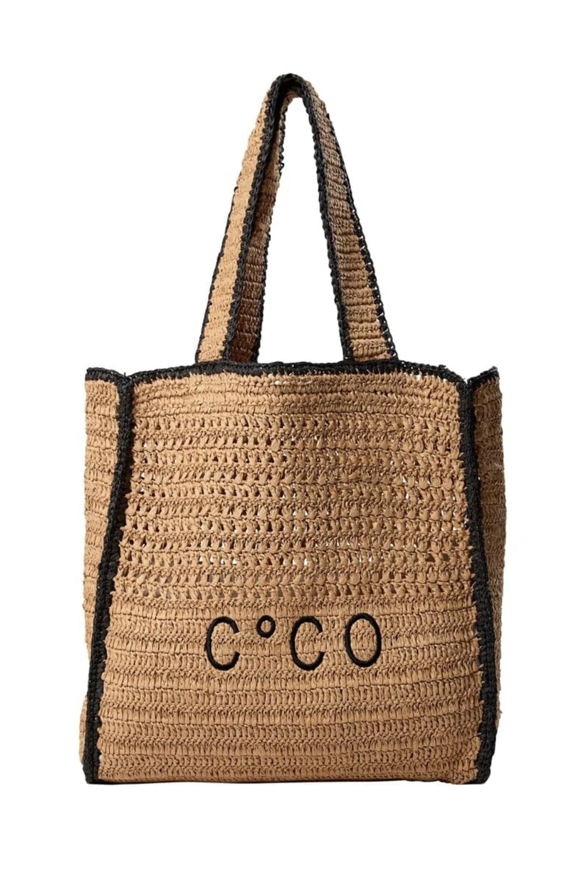 CocoCC Contrast Strandväska 4085-Halm - 49084