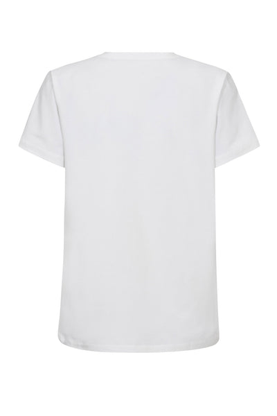 CocoutureCC Foil Tee 44148-White-Gold - 33198 Thumbnail