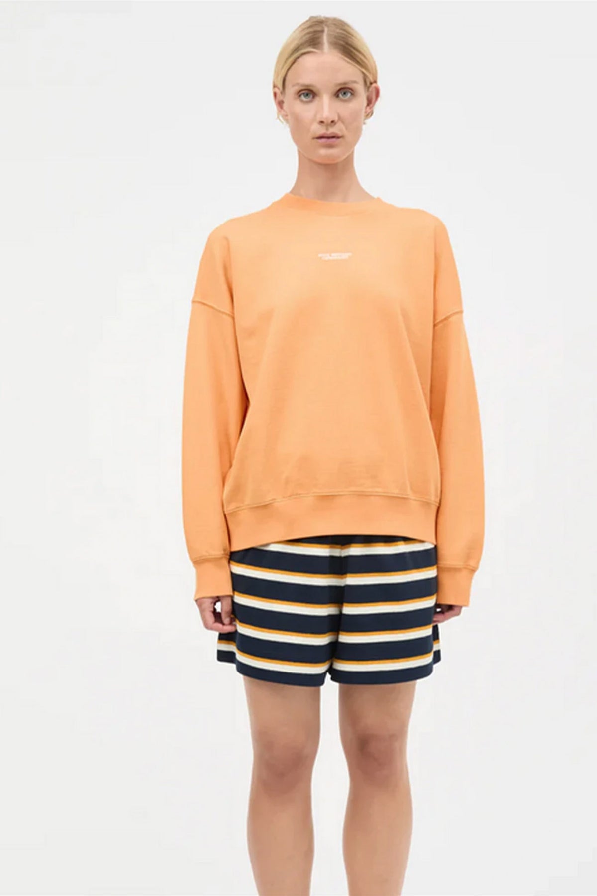 Compact Cotton Atli Sweatshirt Zinnia - 205803