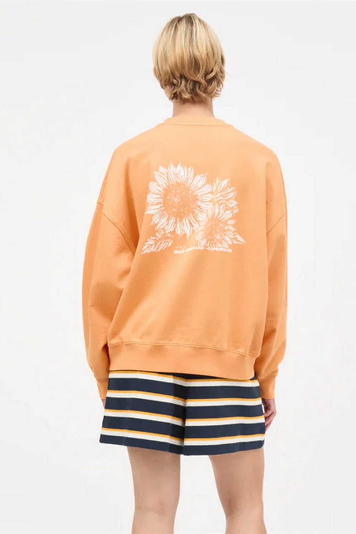 Compact Cotton Atli Sweatshirt Zinnia - 205803