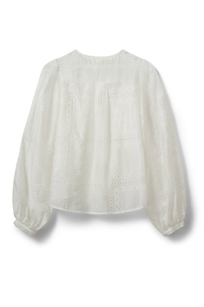 Corasw Detaljerad brodyrtröja OFF WHITE - S263263 Thumbnail