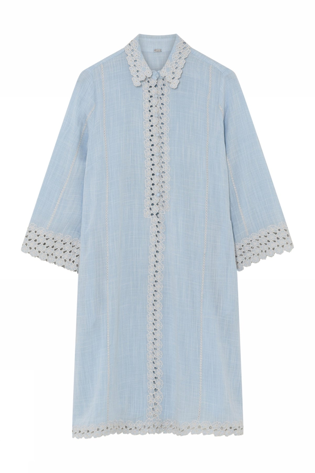 Costa, knälång klänning 94010-Sea Breeze - 60512/7636