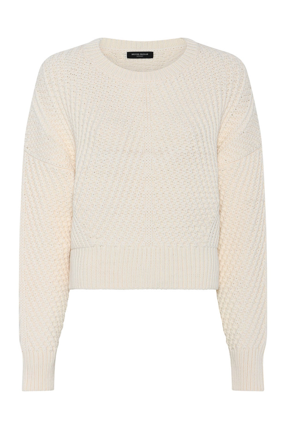 CotlonBBHera stickad Creme - BBW4702